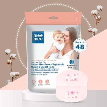 Mee Mee Disposable Breast Pad (Ultra Thin & Super Absorbent)